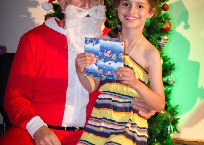 Christmas lunch Santa gifts for kids